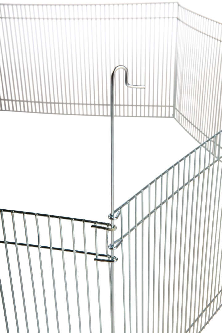 TRIXIE Freilaufgehege, Indoor, Hamster, Metall, verzinkt